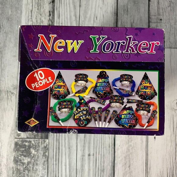 Vintage New in Box New Yorker New Years Eve Party Kit - Picture 7 of 7